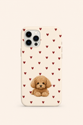 MOOD | HEARTED POODLE DOG CASE 62